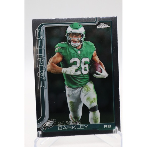 Other - 2025 Topps Chrome Football Base #248 Saquon Barkley Eagles
